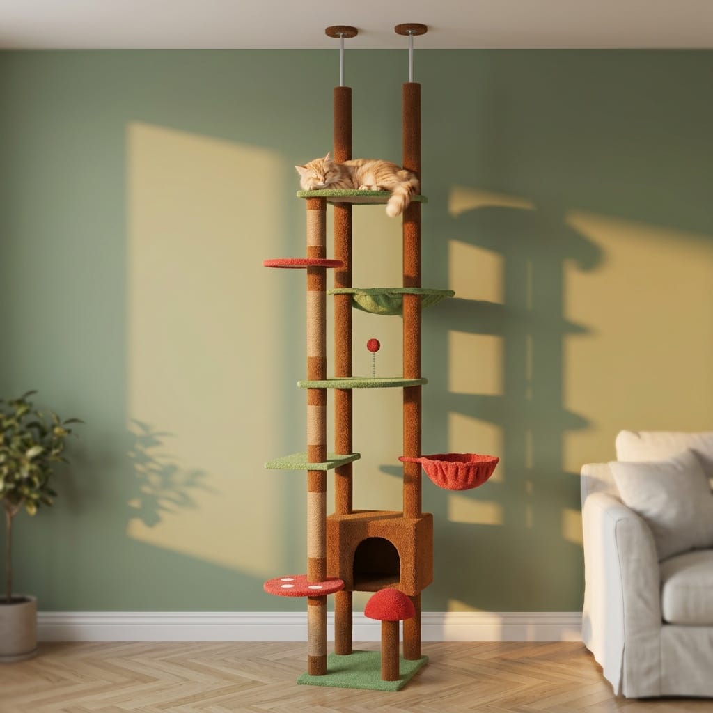Arbre a chat champignon