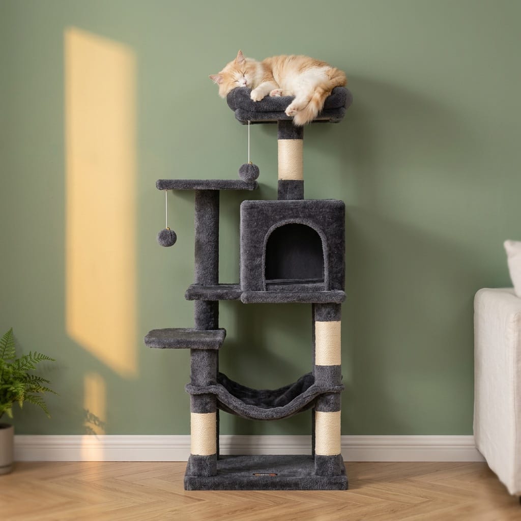Arbre a chat design luxe