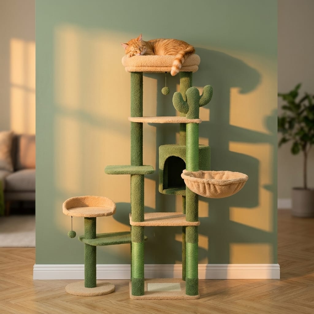 Arbre a chat design maine coon