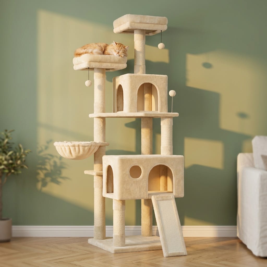 Arbre a chat maine coon appartement