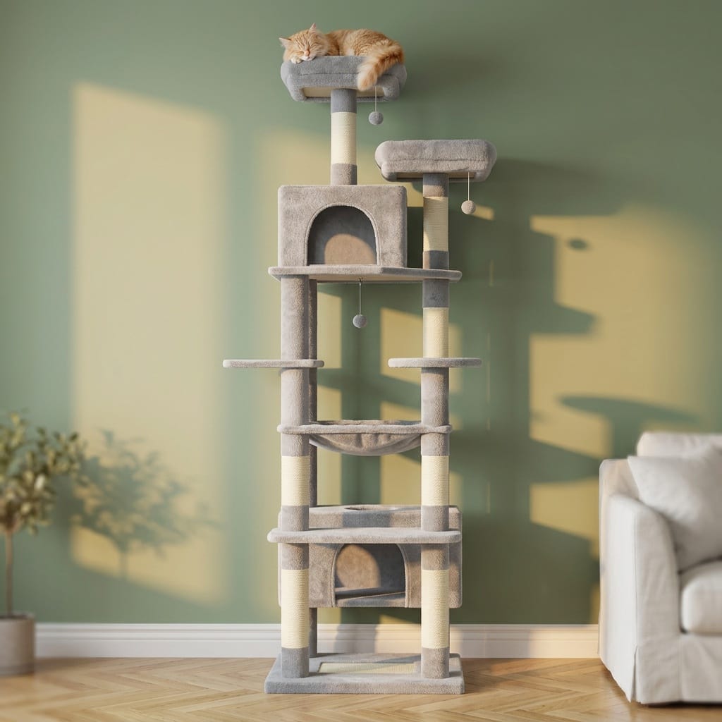 Grand arbre a chat pour maine coon