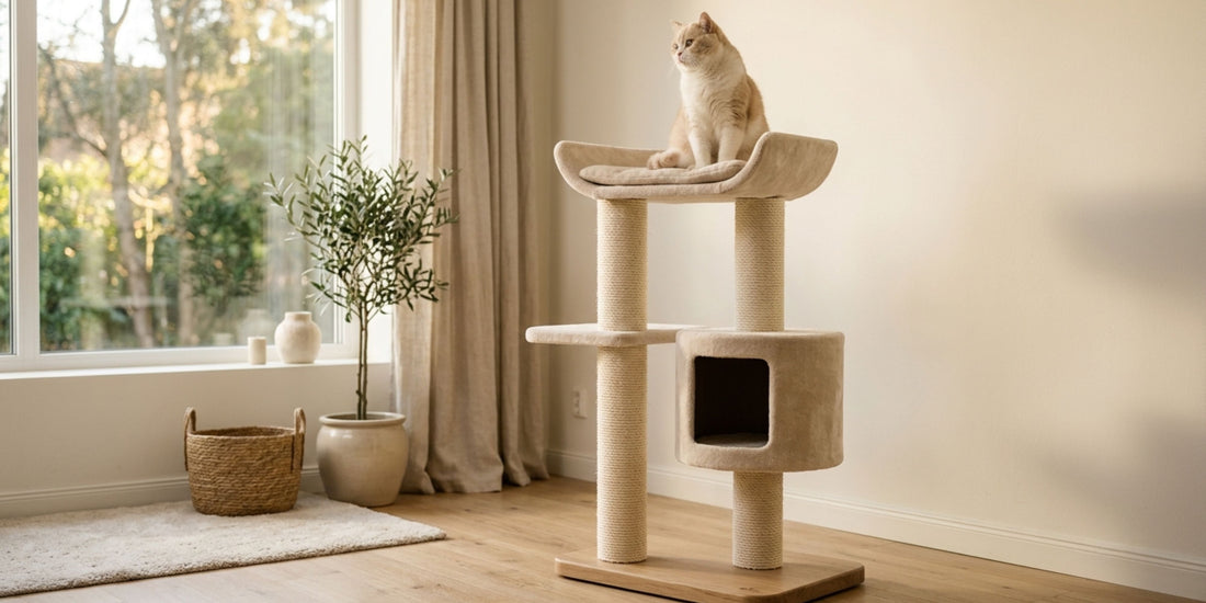 Comment stabiliser un arbre à chat ?