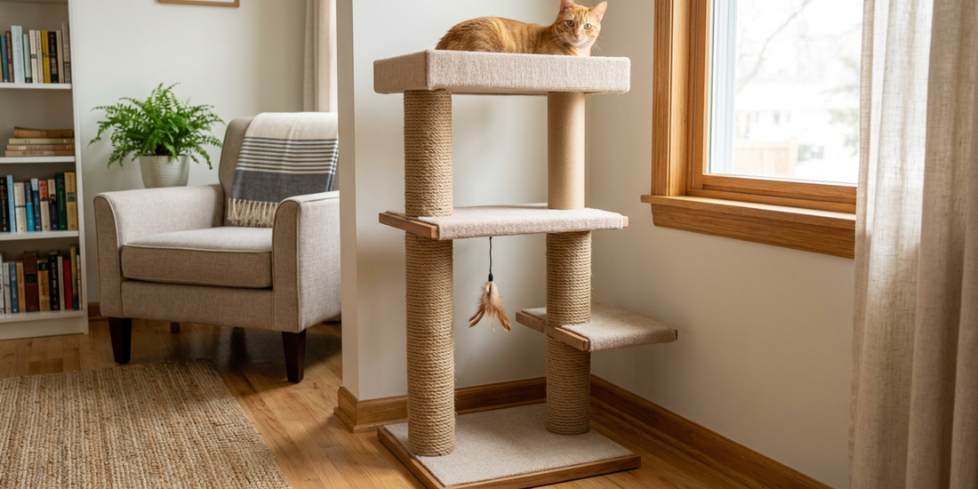Fabriquer un arbre à chat en carton  guide DIY complet