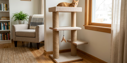 Fabriquer un arbre à chat en carton  guide DIY complet