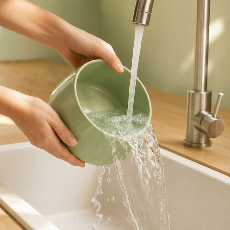 Fontaine à eau pour chat ultra silencieuse céramique — Shimi Chez Neko