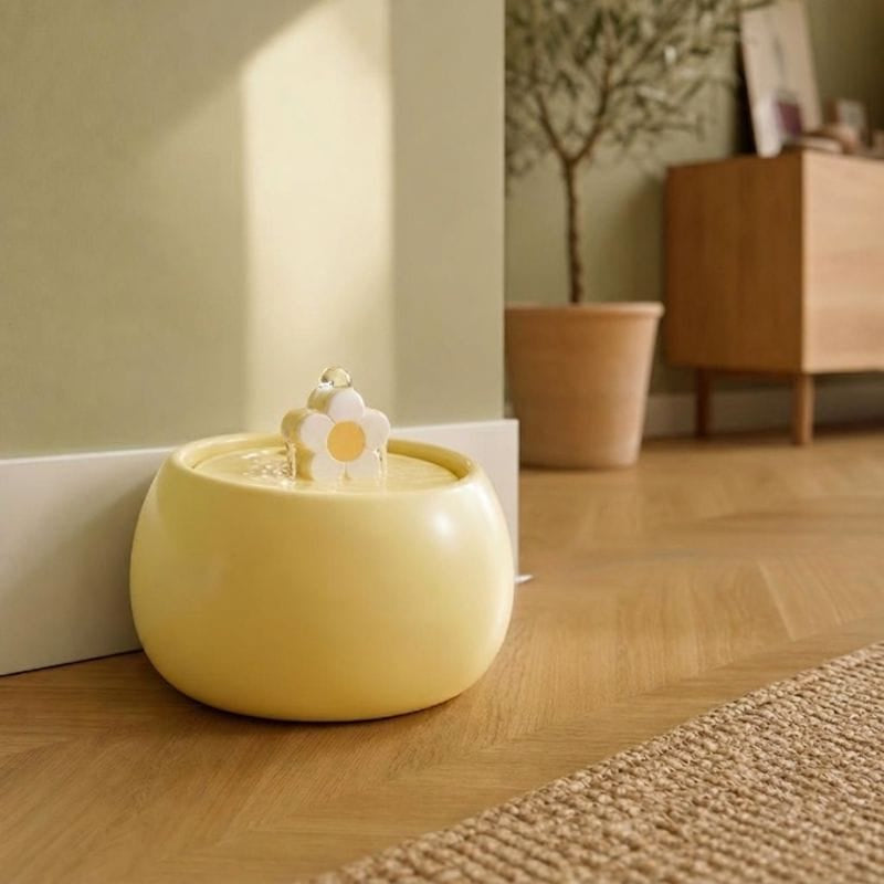 Fontaine pour chat billes céramique — Ryu Chez Neko