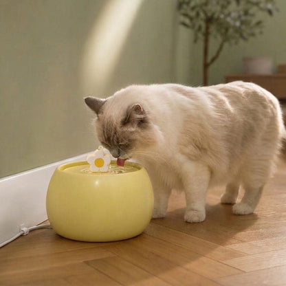 Fontaine pour chat billes céramique — Ryu Chez Neko