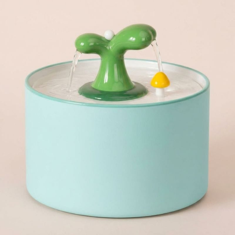 Fontaine chat céramique — Suito Chez Neko