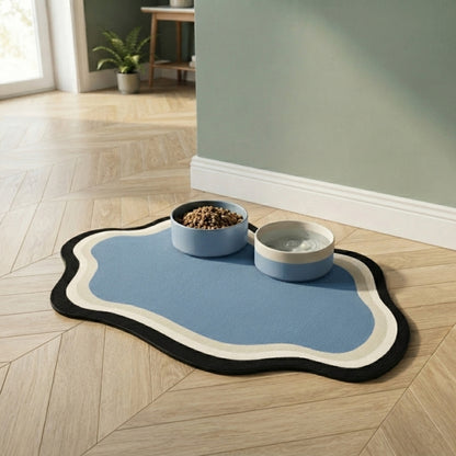 Tapis gamelle chat absorbant – 30x40 cm