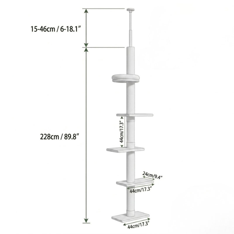 Arbre à chat colonne plafond — Ito