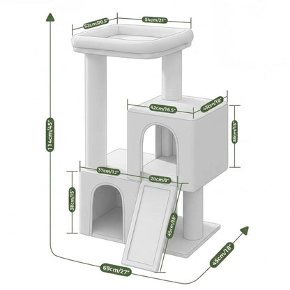 Arbre à chat carré design — Shikaku