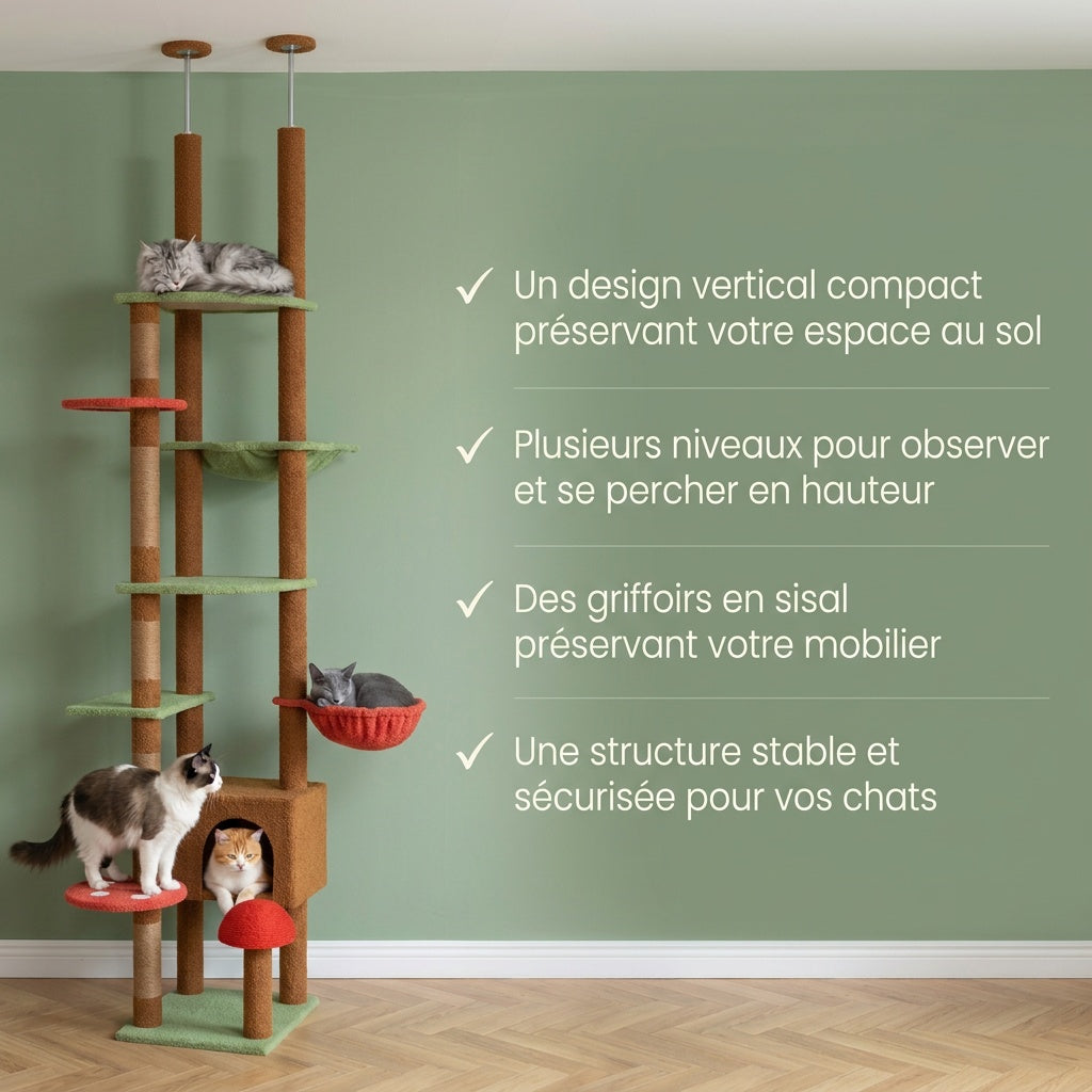Arbre à chat champignon — Kinoko