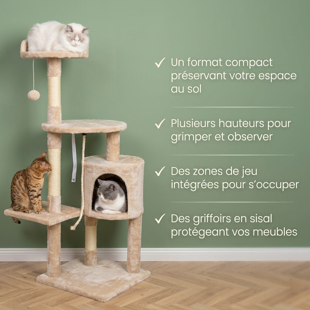 Arbre à chat design contemporain — Fubo