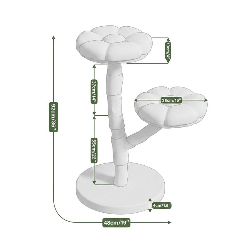 Arbre à chat en bois flotté — Maho