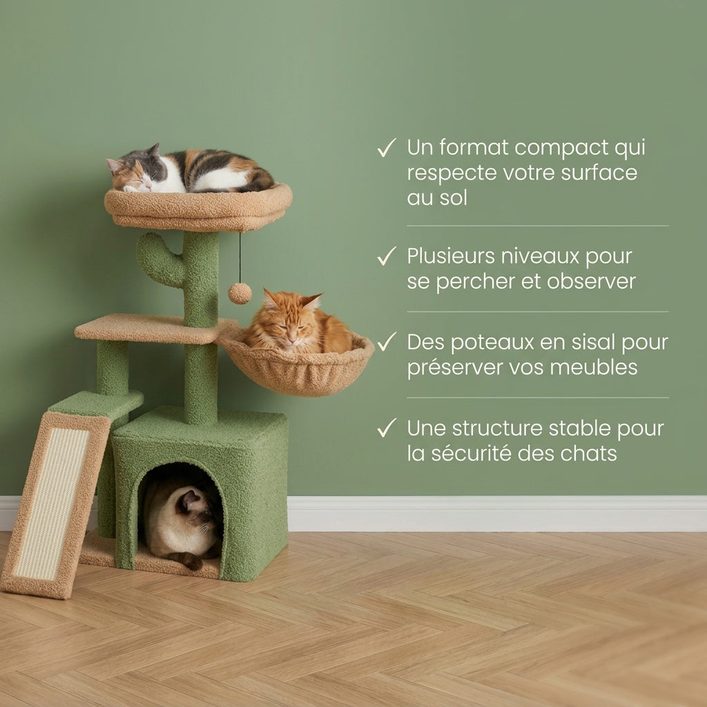 Arbre à chat forme cactus — Toge