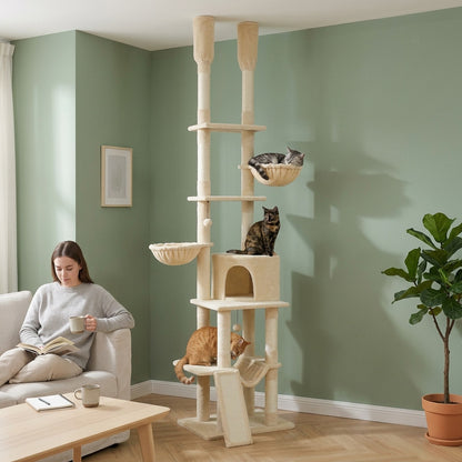Arbre à chat hauteur plafond — Kumo