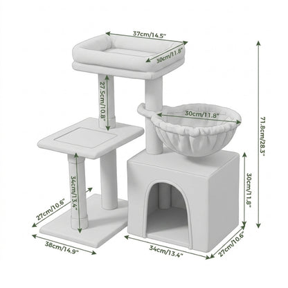 Arbre à chat petit modèle studio — Wabi