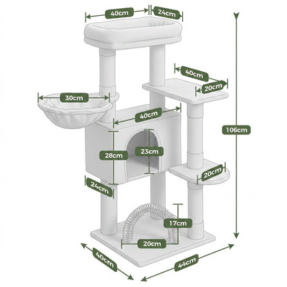 Arbre à chat solide et design — Ren