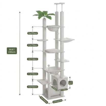 Arbre à chat xxl beige — Tao