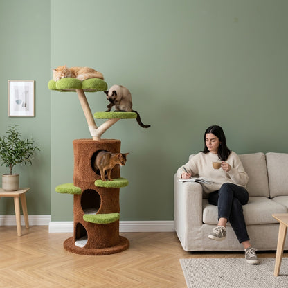 Arbre à chat xxl bois flotté — Oka