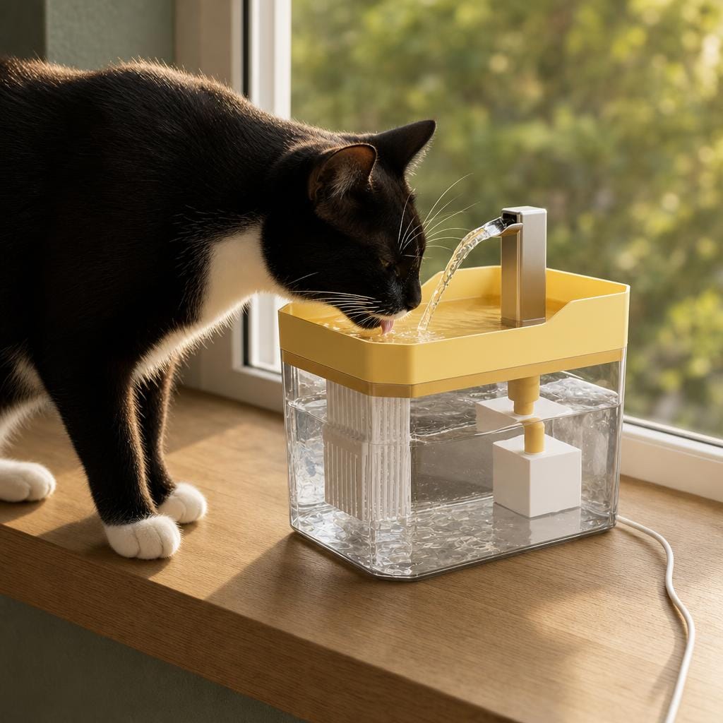 Fontaine à eau chat pas cher — Izumi Chez Neko