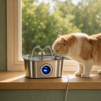 Fontaine à eau chat usb — Oki