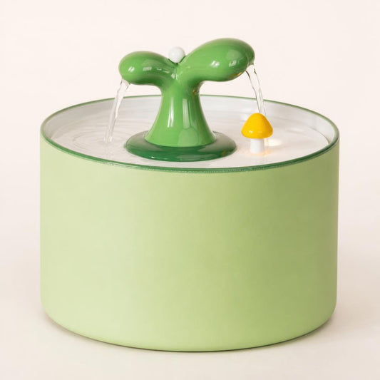 Fontaine chat céramique — Suito Chez Neko