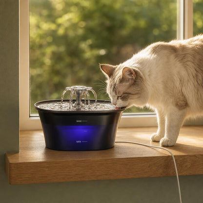Fontaine pour chat — Sawa Chez Neko