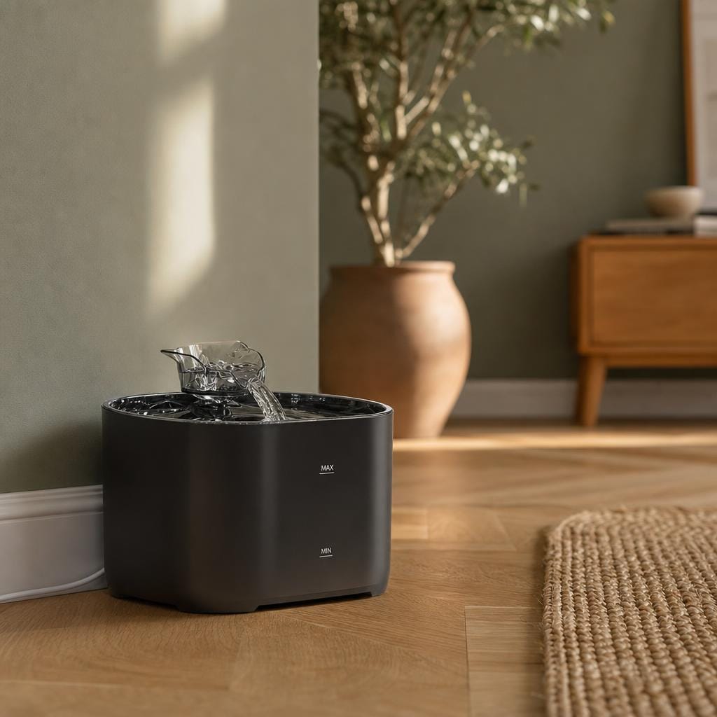 Fontaine pour chat silencieuse — Tsuyu Chez Neko