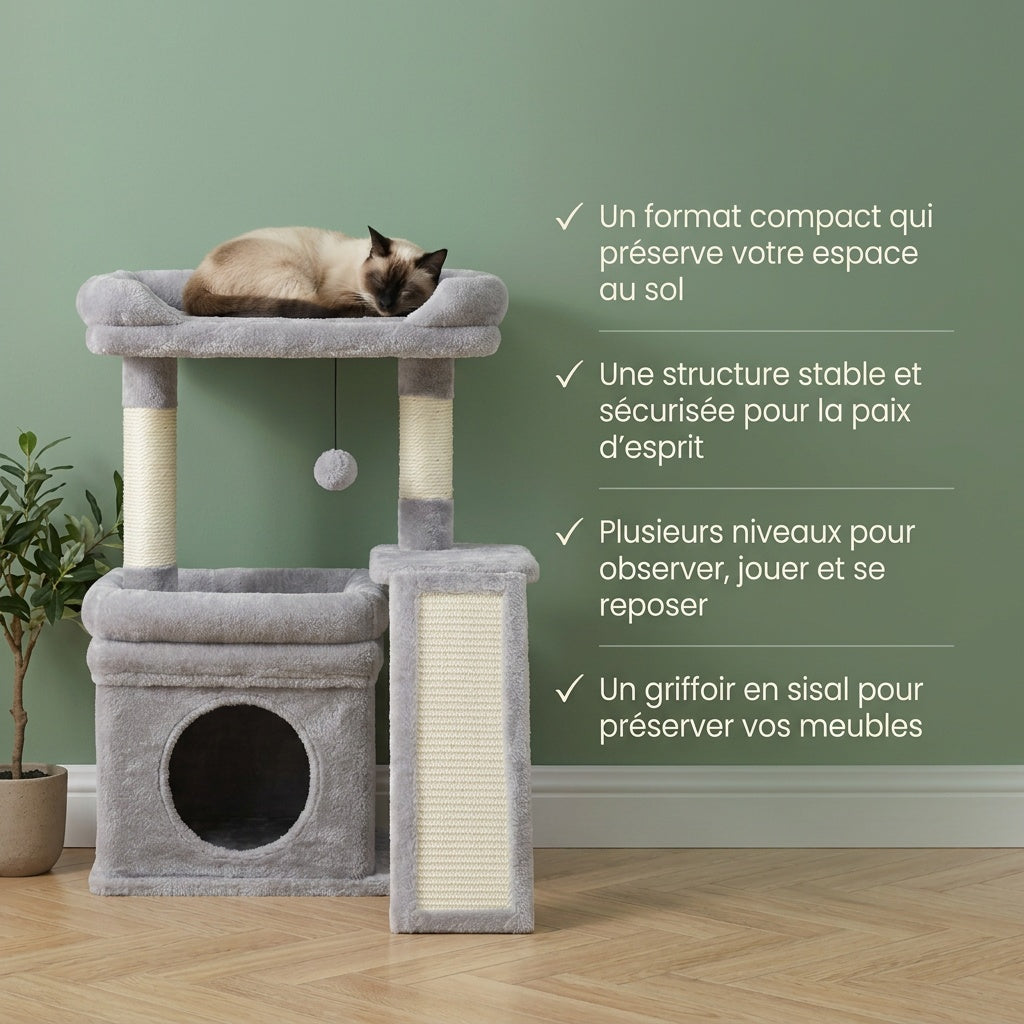Petit arbre à chat avec boule — Sono