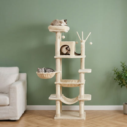 Arbre a chat 1m70 beige