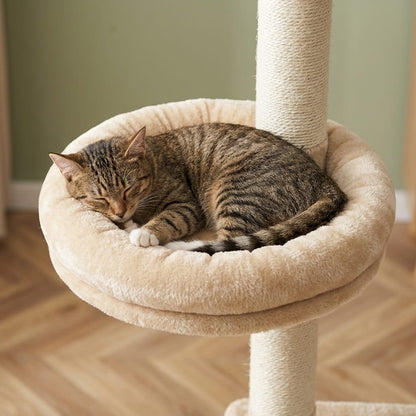 Arbre a chat a fixer au plafond