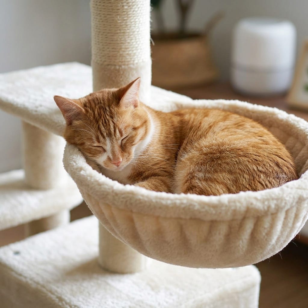 Arbre a chat avec escalier
