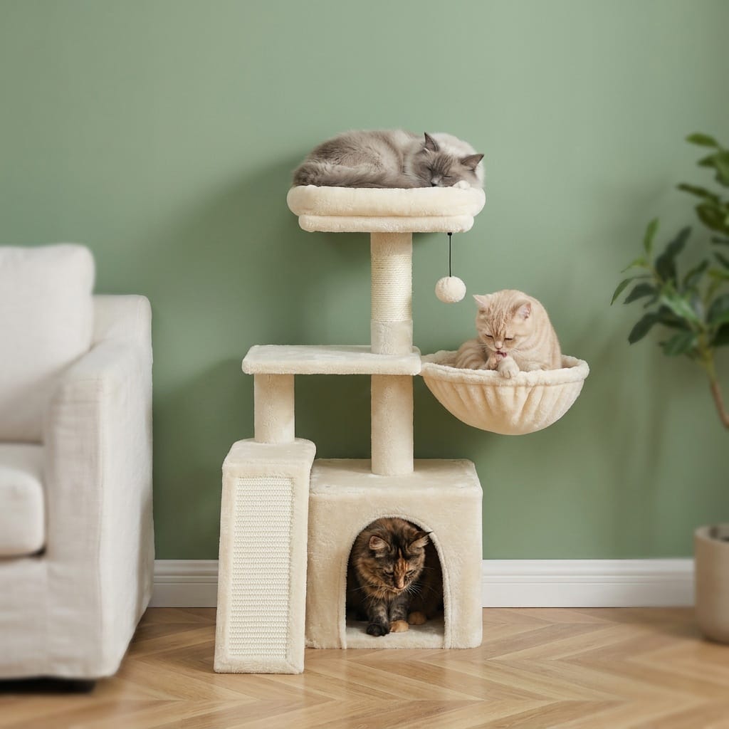 Arbre a chat avec escalier