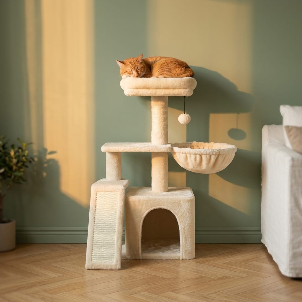 Arbre a chat avec escalier