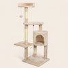 Arbre a chat avec griffoir beige