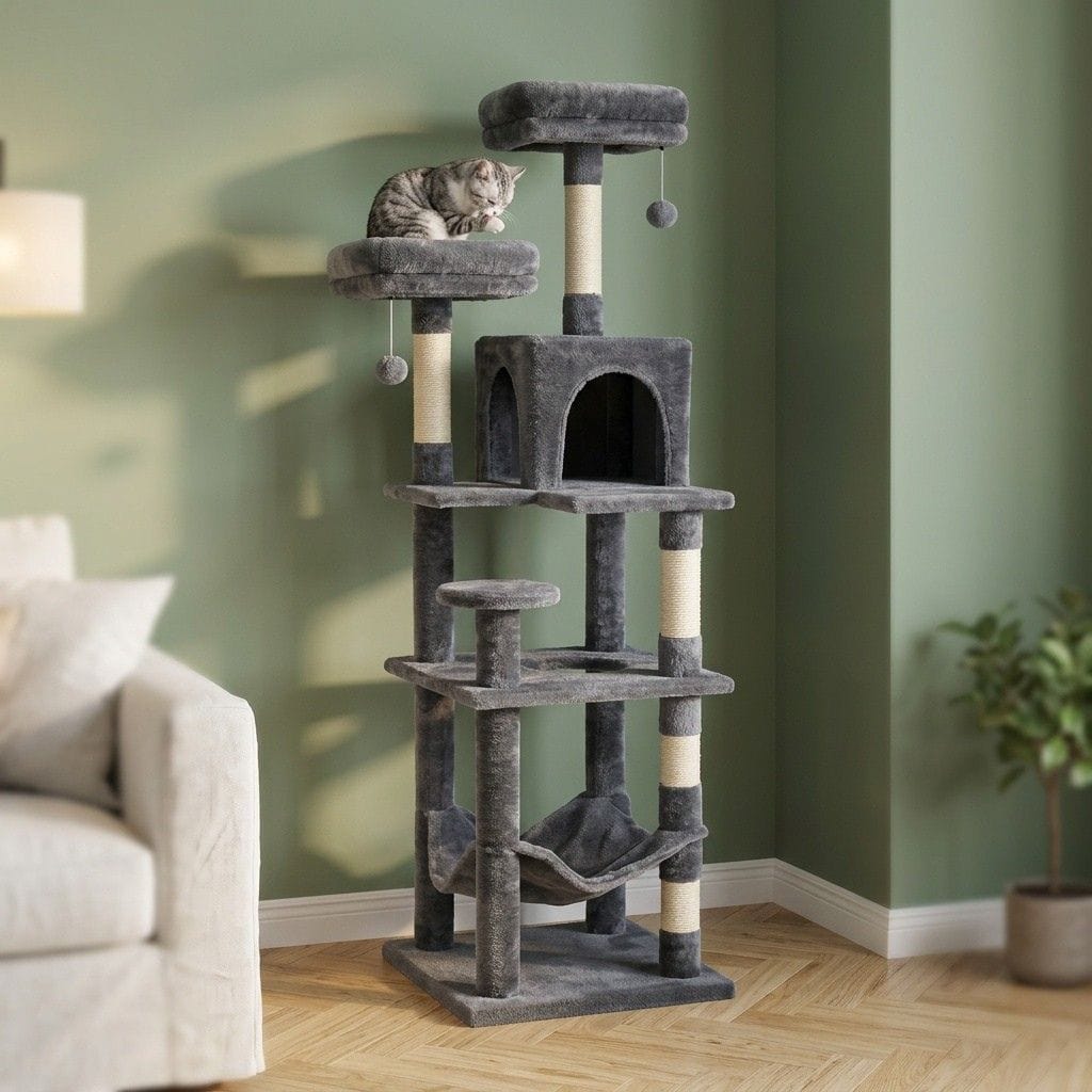 Arbre a chat avec hamac xxl