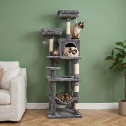 Arbre a chat avec hamac xxl
