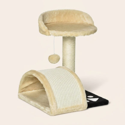 Arbre a chat beige 1 pied