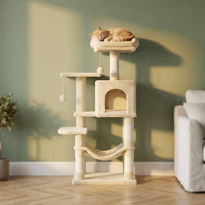 Arbre a chat beige 110cm