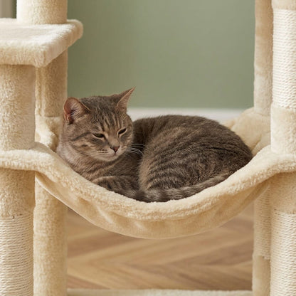 Arbre a chat beige 110cm