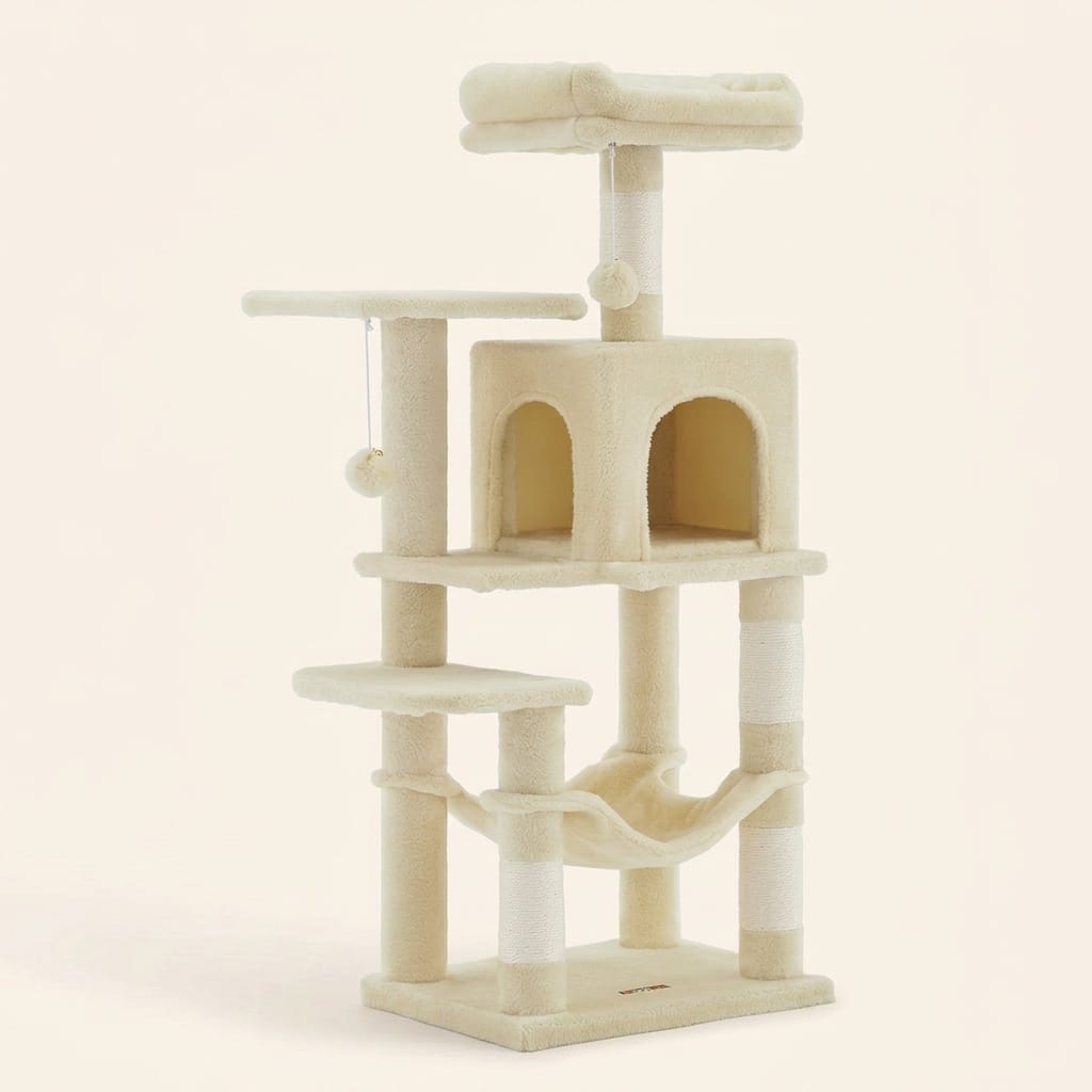 Arbre a chat beige 110cm