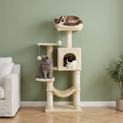 Arbre a chat beige 110cm