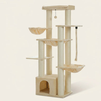 Arbre a chat beige 170 cm