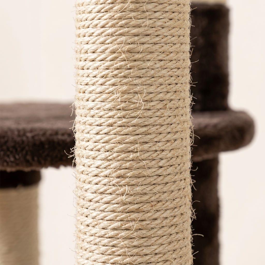 Arbre a chat beige et marron