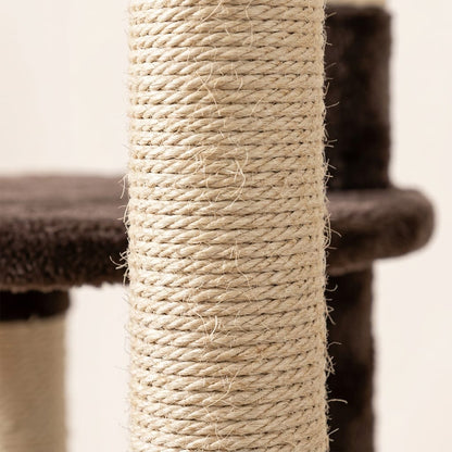 Arbre a chat beige et marron