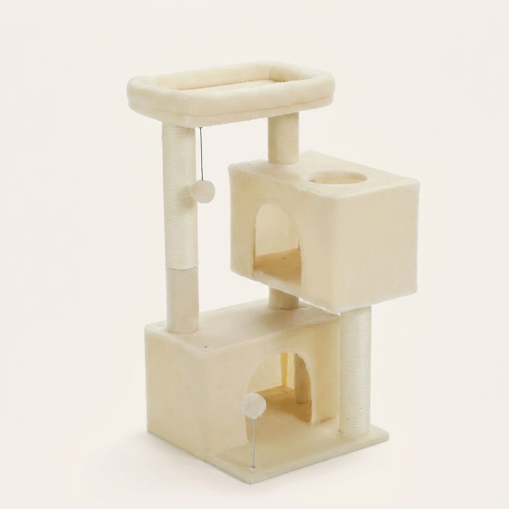 Arbre a chat beige pas cher