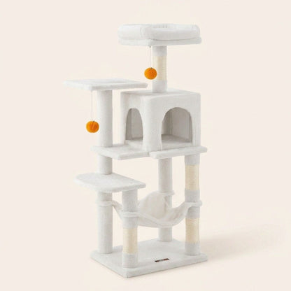 Arbre a chat blanc design