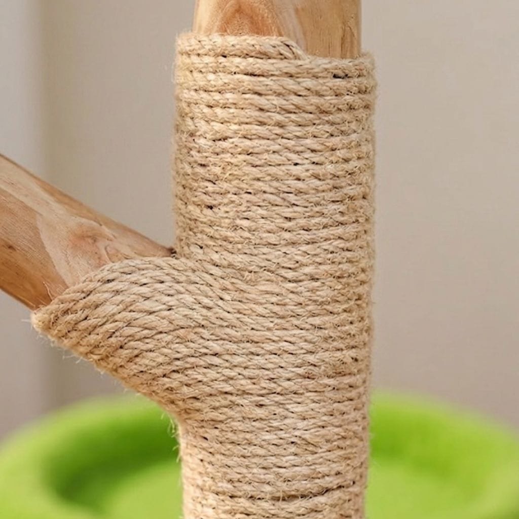 Arbre a chat bois brut