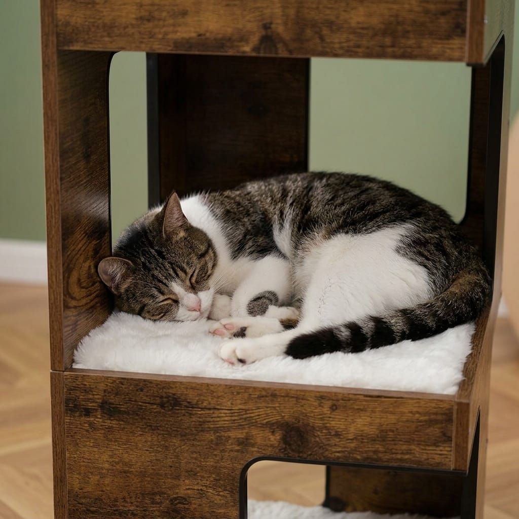 Arbre a chat bois design